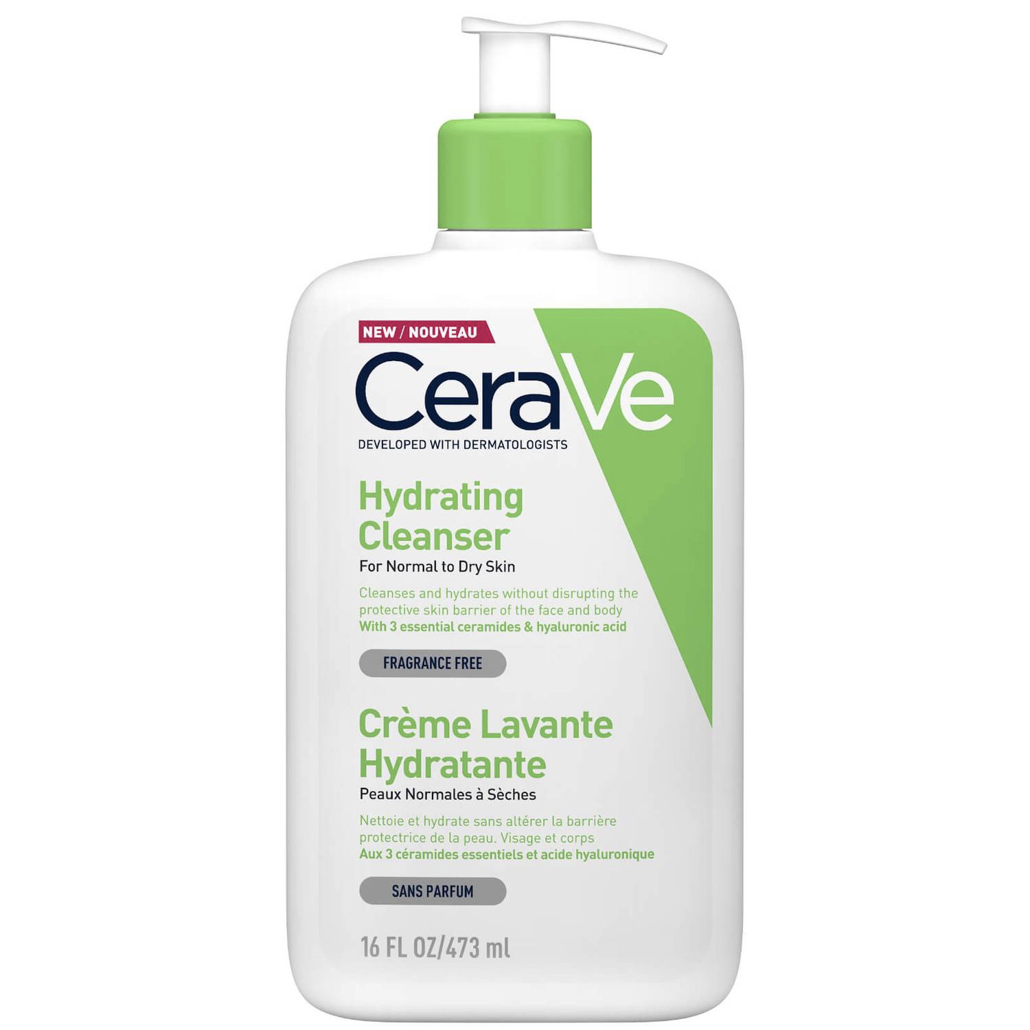 ژل شستشو و آبرسان قوی هیدراتینگ سراوی مدل CERAVE HYDRATING CLEANSER