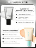 پرایمر نقره ای محو کننده منافذ شیگلم Sheglam Camera On Smooth & Blur Primer