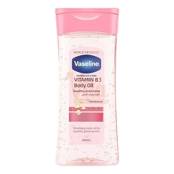روغن بدن ژلی ویتامین B3 وازلین Vaseline Vitamin B3 Body Oil