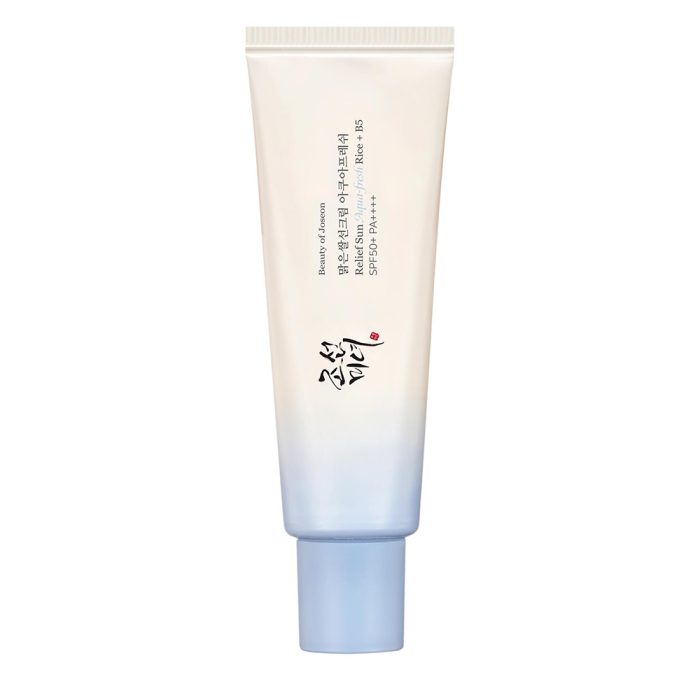 ضدآفتاب برنج و پنتنول آکوا فرش بیوتی اف چوسان Beauty of Joseon Relief Sun Aqua-Fresh Rice + B5