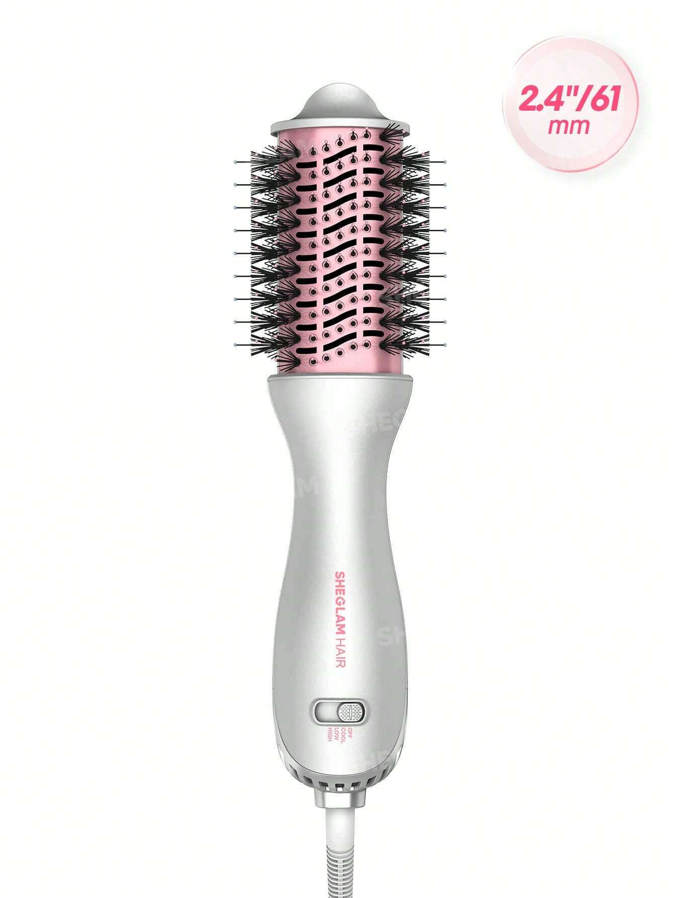 برس سشواری حاوی آرگان و کراتین  صاف کننده و حجم دهنده مو شیگلم Cool Shield Blowout Brush Pro