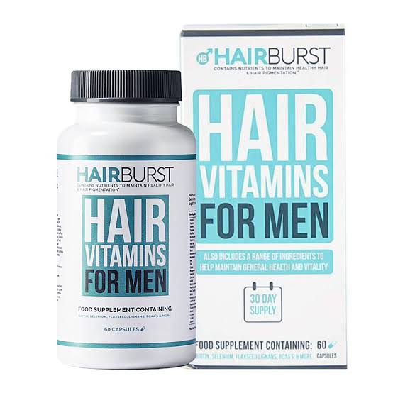 مکمل تقویت کننده و ضدریزش مو آقایان هیر برست  Hairburst Healthy Hair Vitamins For Men