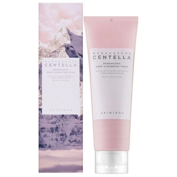 فوم شستشوی کنترل منافذ سنتلا اسکین 1004 SKIN1004 Madagascar Poremizing Deep Cleansing Foam