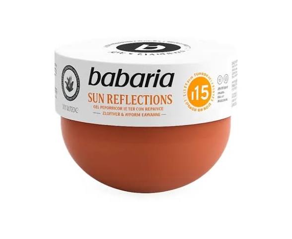 باباریا ژل برنزه کننده هویج حجم 300 میل  Babaria Carrot SPF15 Tanning Jelly