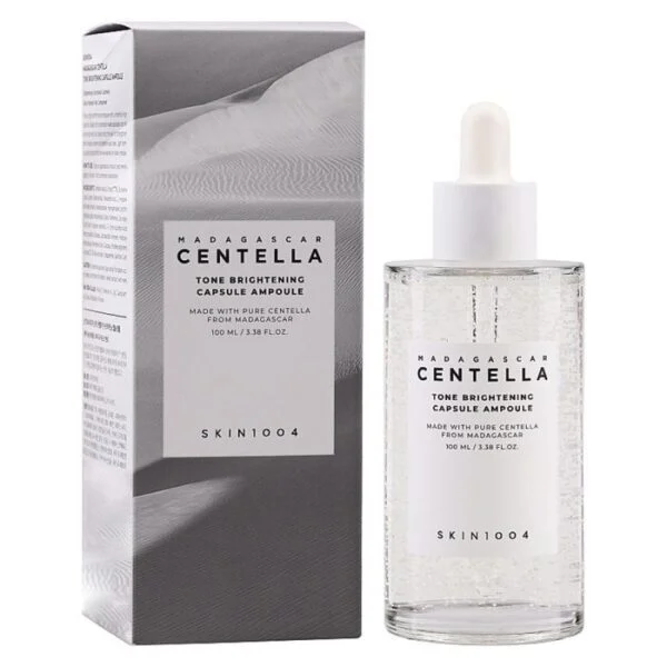 آمپول روشن کننده و ضد لک سنتلا اسکین 1004 Skin1004 Tone Brightening Capsule Ampoule