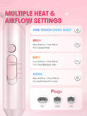 سشوار حرفهای 3 کاره شیگلم مدل Blowout Bliss Triple Threat Hair Dryer